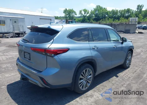 2022 Toyota Highlander Platinum из США, поврежденный, VIN 5TDFZRBH5NS184444